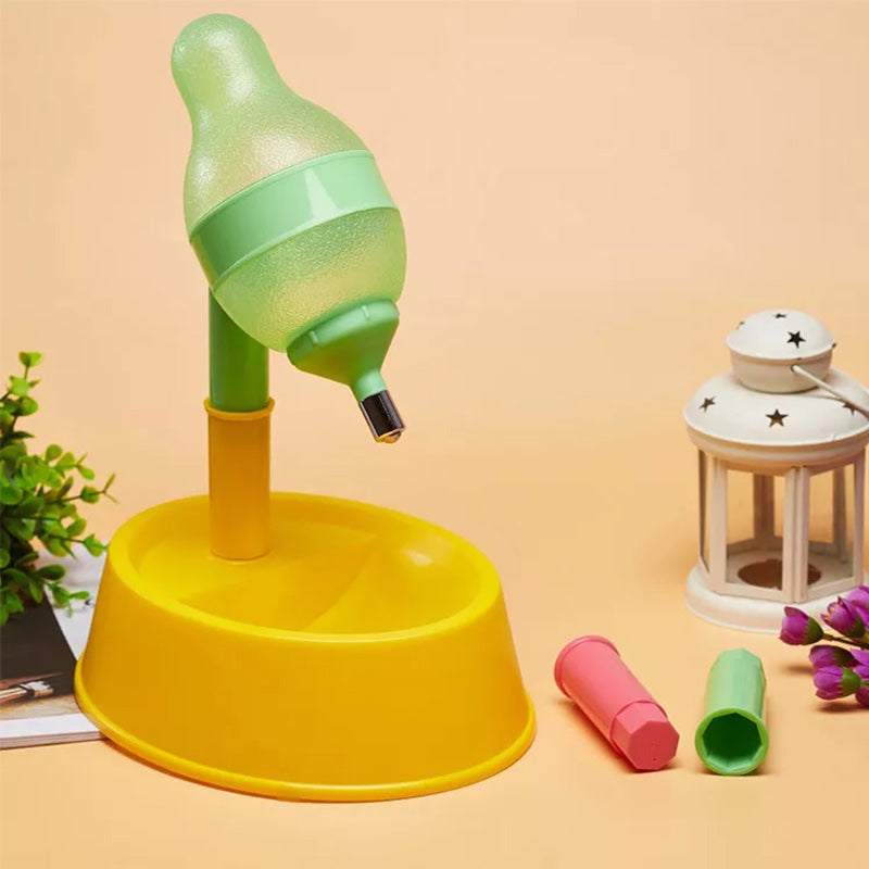 Automatic Pet Water Dispenser Stand Adjustable Height Feeder Bowl