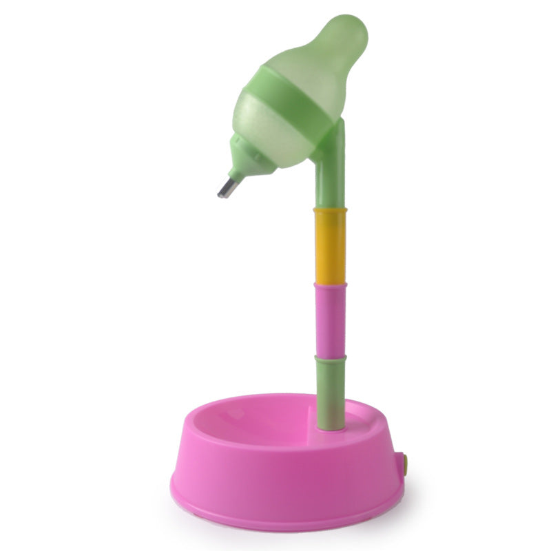 Automatic Pet Water Dispenser Stand Adjustable Height Feeder Bowl
