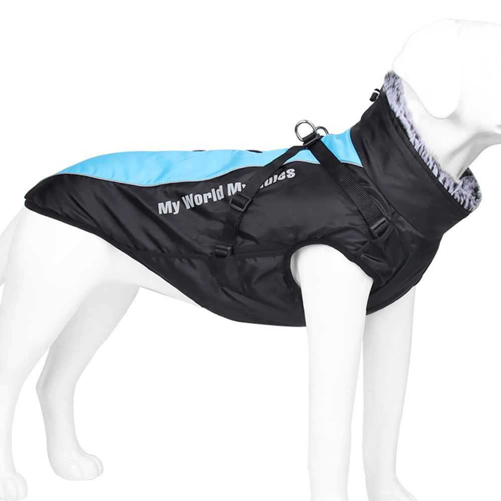 Warm Waterproof Reflective Pet Shell Jacket Clothing Apparel