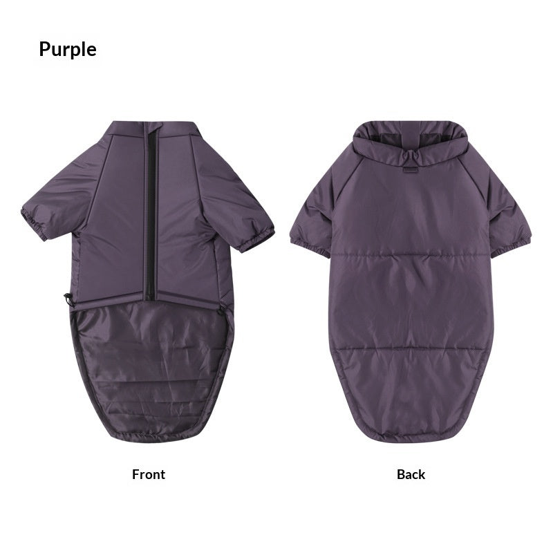Cotton Pet Two Leg Jacket Clothing Apparel