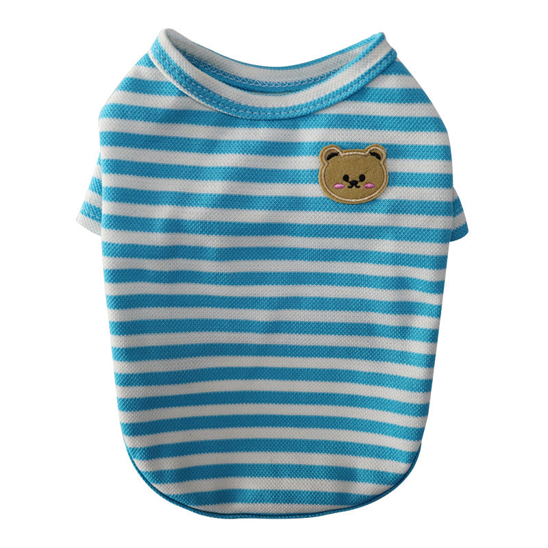 Summer Pet Breathable Casual T-Shirt Lightweight Apparel