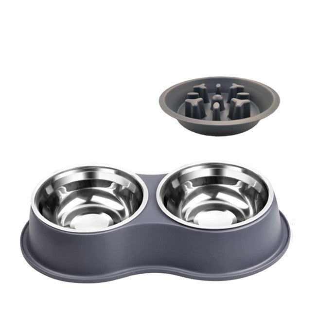 Pet Removable Slow Feeding Anti Choking Bowl