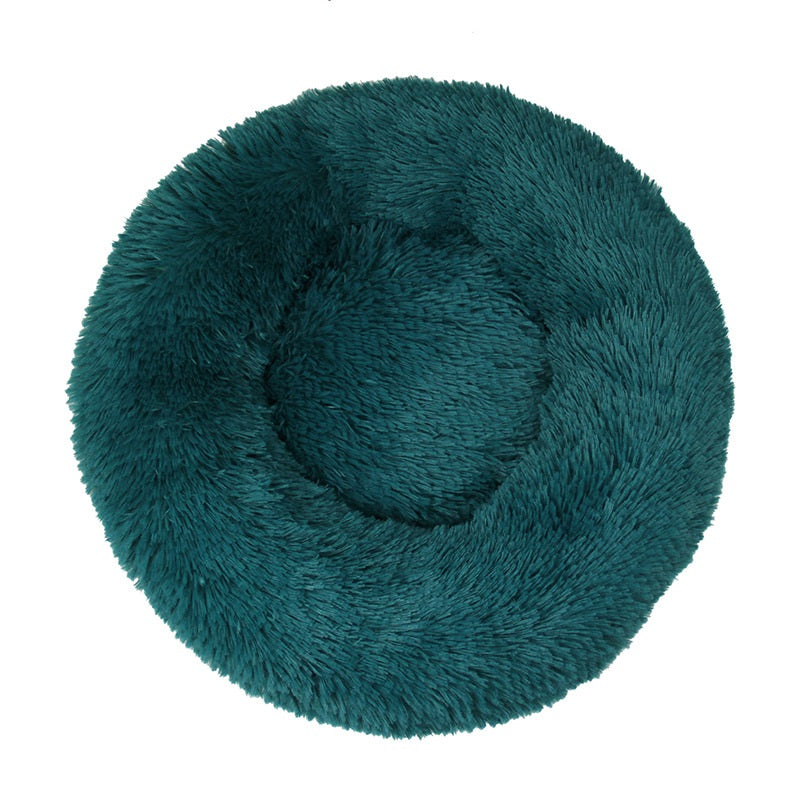 Pet Round Cotton Winter Warm Sleeping Bed