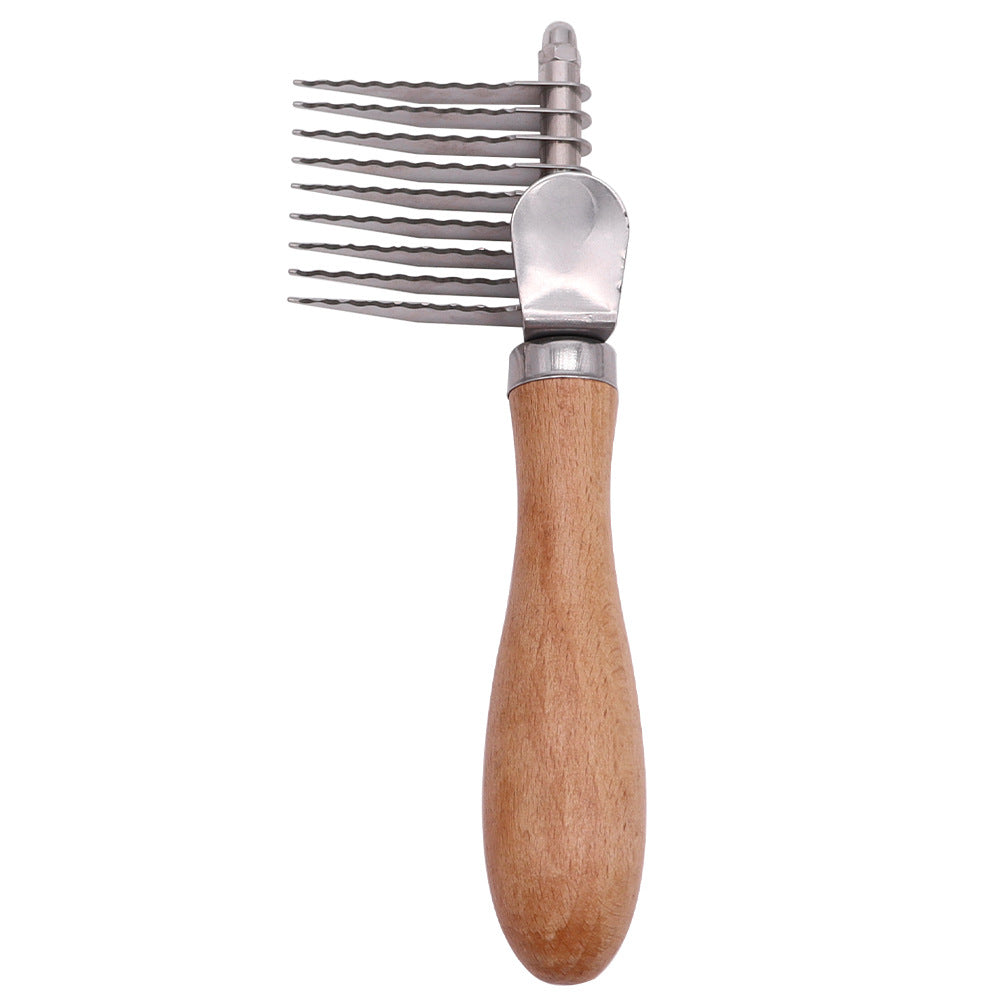 Pet Grooming Brush For Knot And Loose Fur Removal