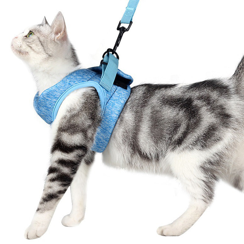 Pet Breathable Lightweight Chest Strap Lace Rope Leash