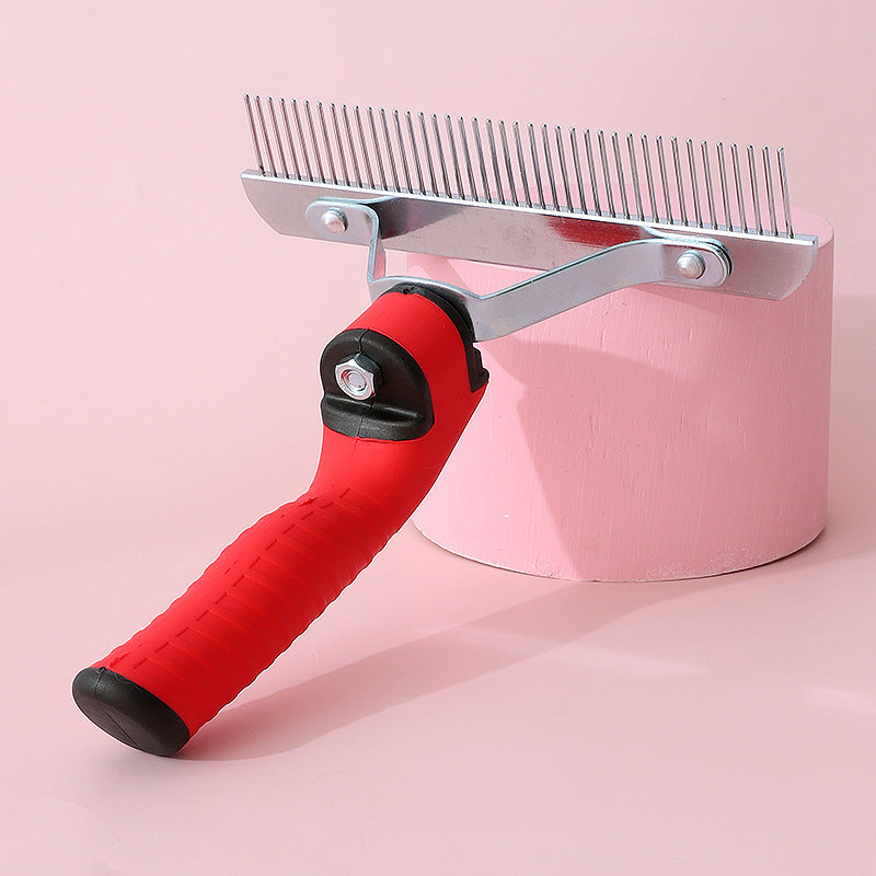 Extra Large Pet Rake Comb Deshedding Grooming Brush