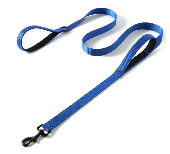 Pet Double Handle Control Pull Leash