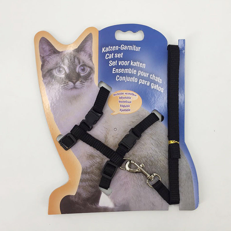 Pet Anti Escape Fashion Harness Leash Set