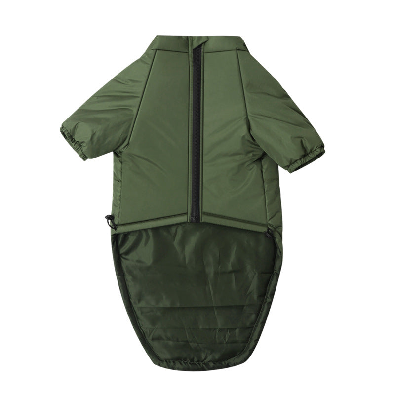 Cotton Pet Two Leg Jacket Clothing Apparel