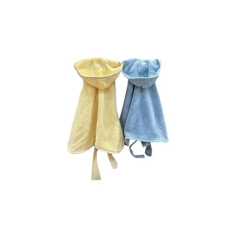 Soft Coral Fleece Pet Wearable Bathrobe Towel