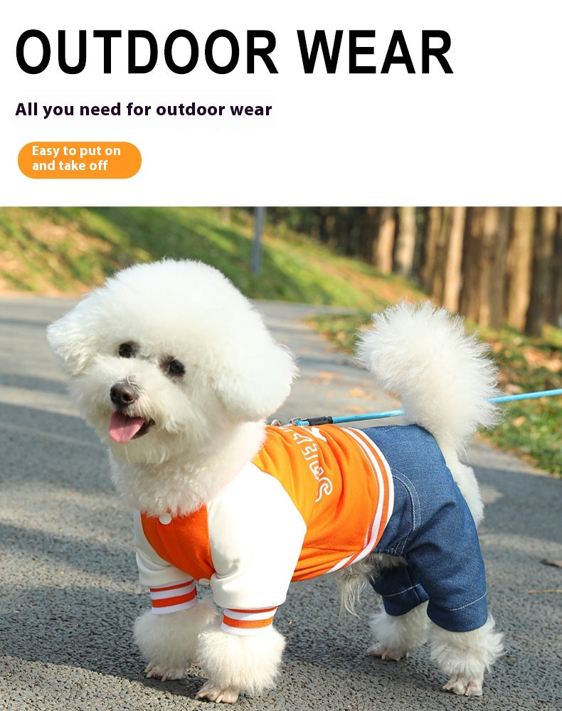 Four Leg Fashion Pet Sweater Clothing Apparel