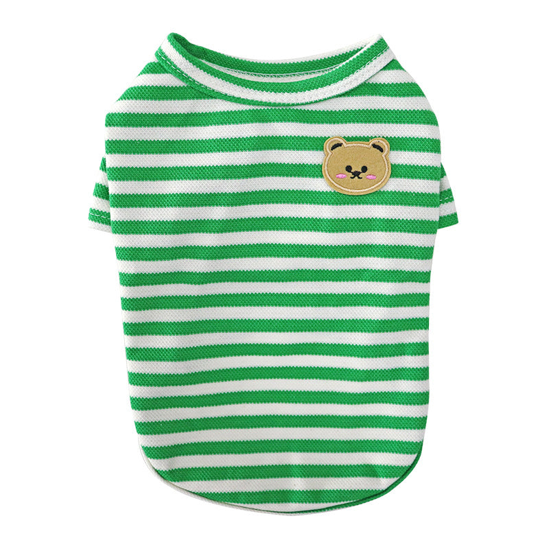 Summer Pet Breathable Casual T-Shirt Lightweight Apparel
