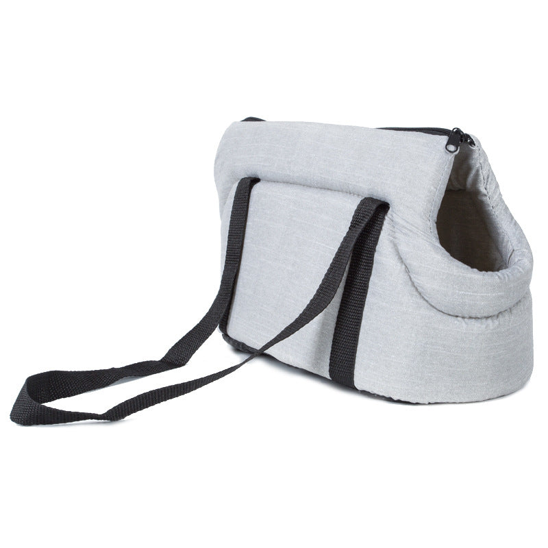 Portable Breathable Pet Carrier Handbag For Travel Use