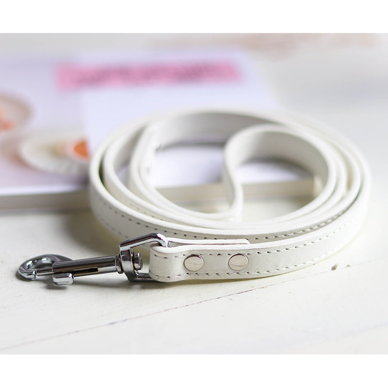 Pet Adjustable Leash And Collar Outdoor Control Set