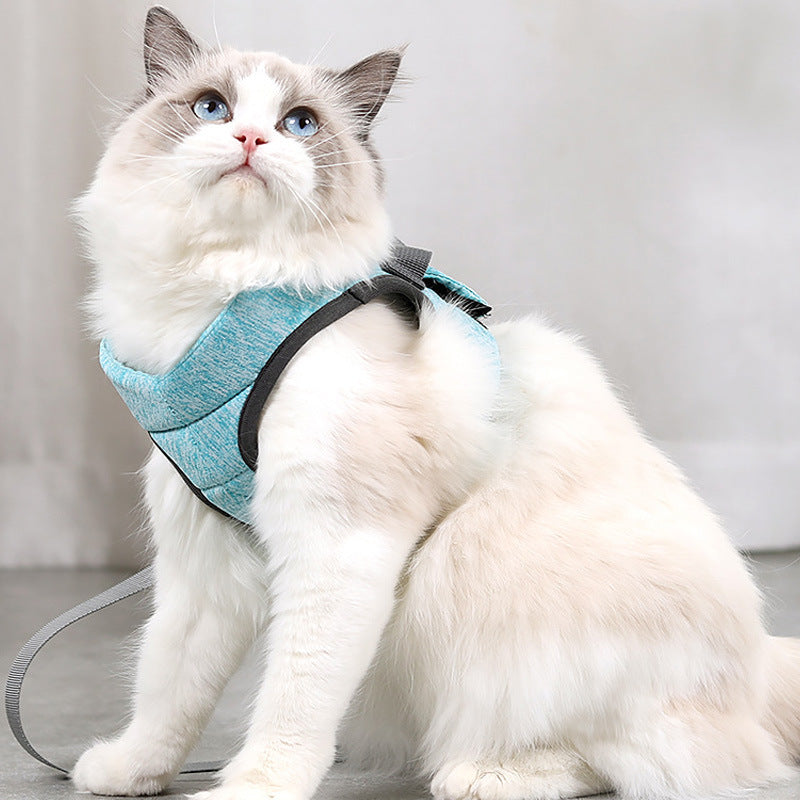 Pet Breathable Lightweight Chest Strap Lace Rope Leash