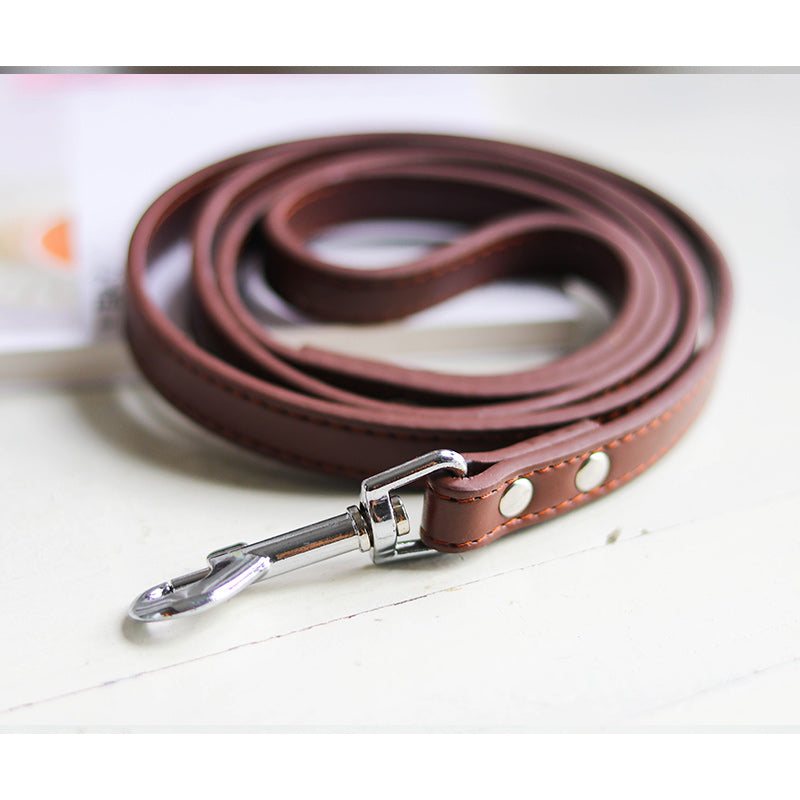 Pet Adjustable Leash And Collar Outdoor Control Set