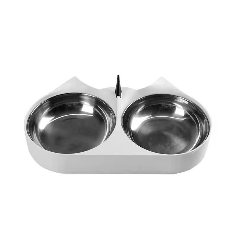 Automatic Capsule Pet Feeder Double Bowl System