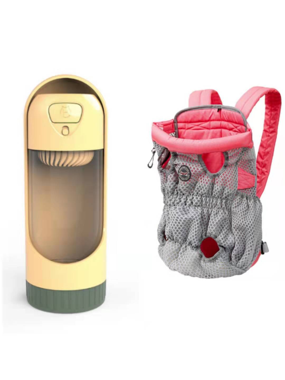 Breathable Mesh Pet Carrier Backpack Shoulder Travel Bag