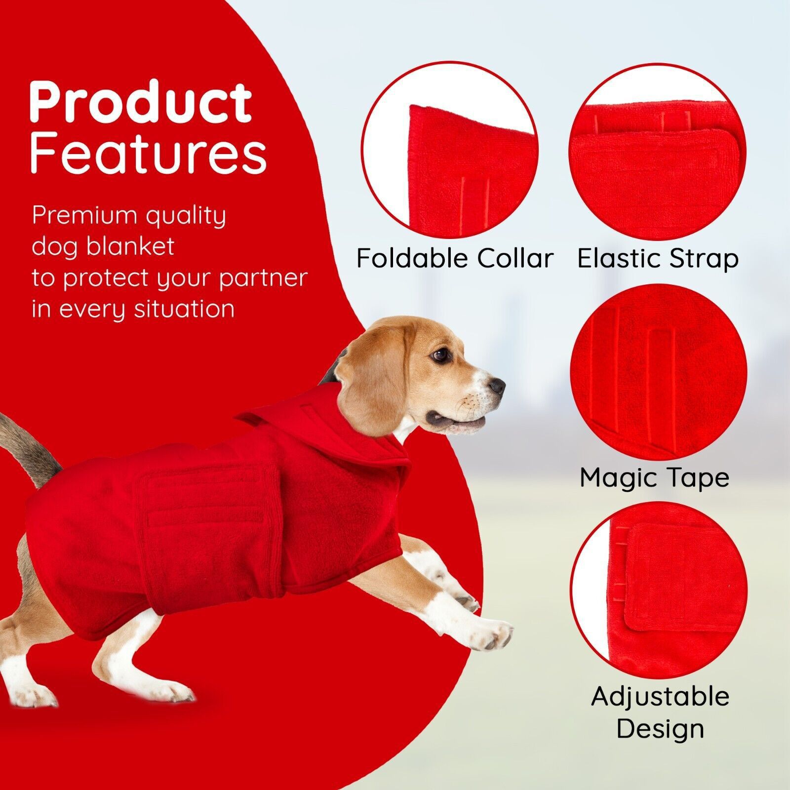 Super Absorbent Quick Dry Pet Bath Towel Wrap