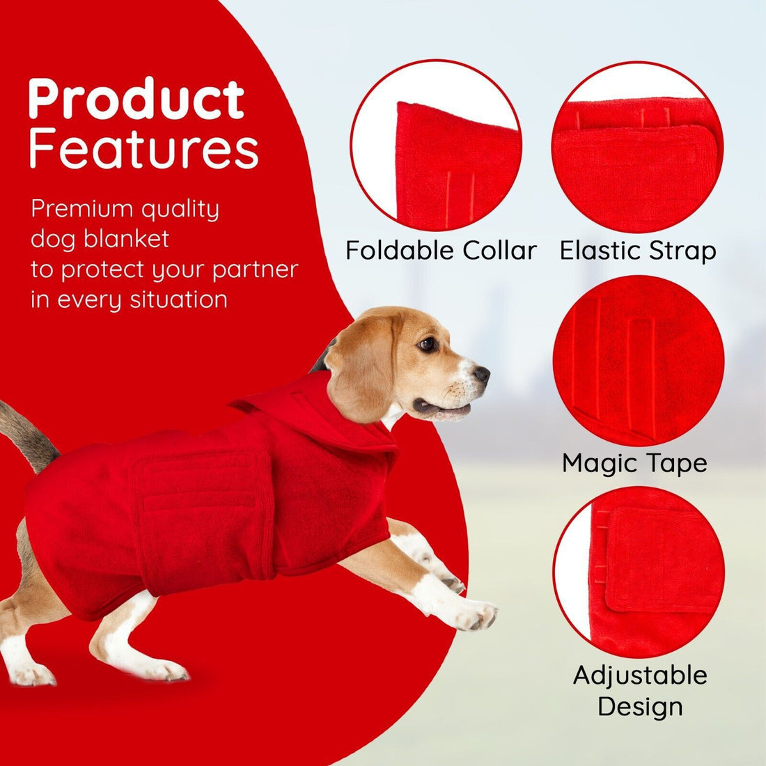 Super Absorbent Quick Dry Pet Bath Towel Wrap