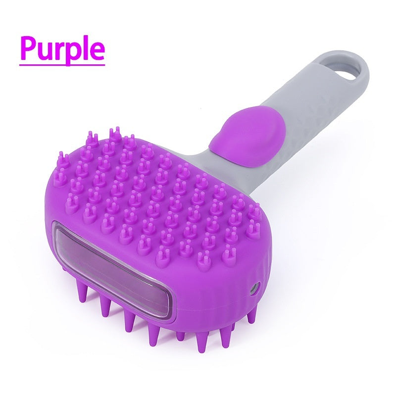 Pet Shower Bath Brush Hair Cleaning Grooming Tool