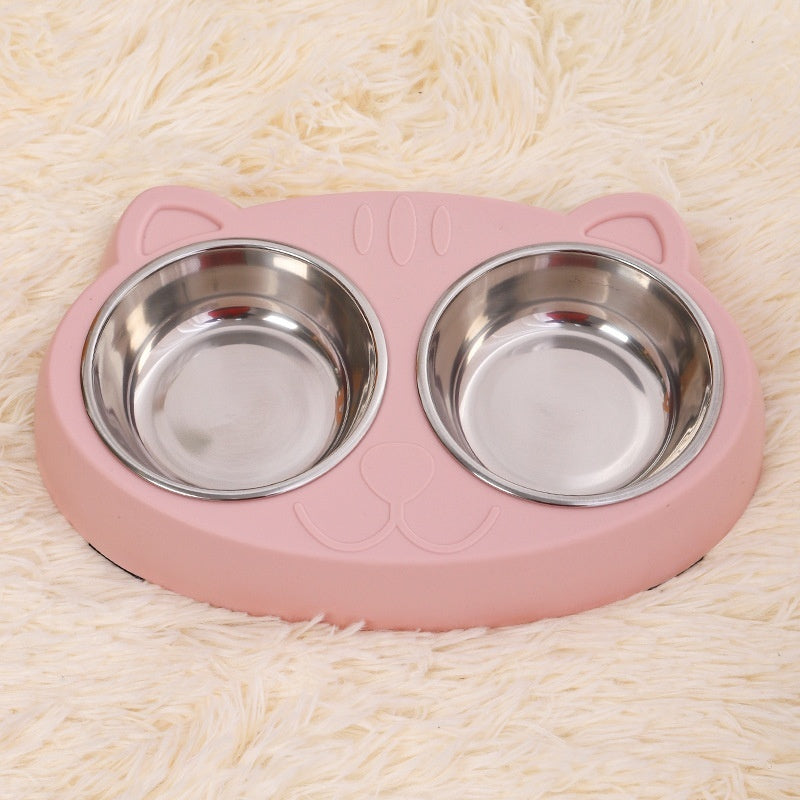 Pet Feeding And Drinking Water Rice Basin Bowl