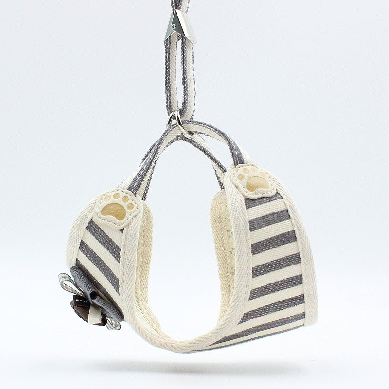 Pet Vest Style Chest Strap Leash Set