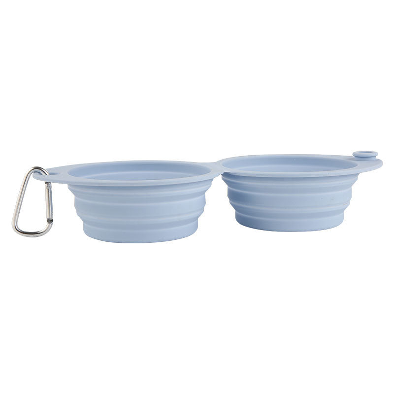 Pet Silicone Foldable Portable Feeding Bowl