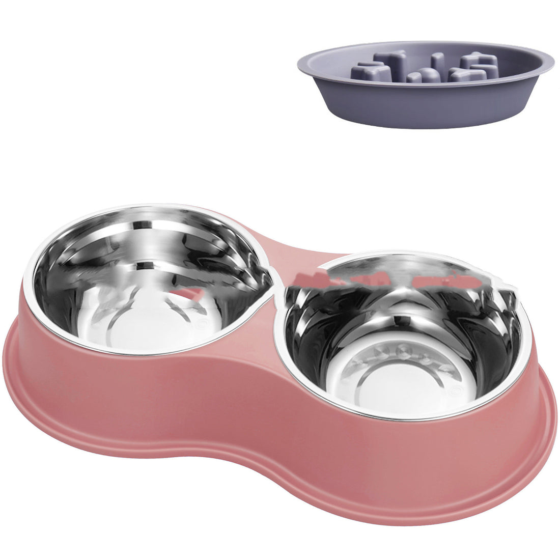 Pet Removable Slow Feeding Anti Choking Bowl