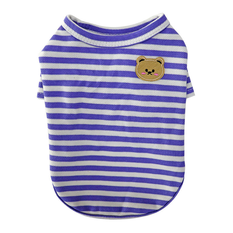 Summer Pet Breathable Casual T-Shirt Lightweight Apparel