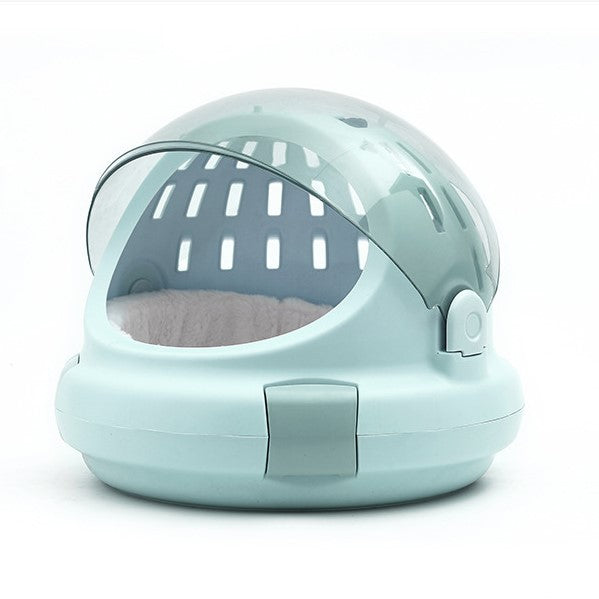 Pet Space Capsule Carrier With Panoramic View And Cushion