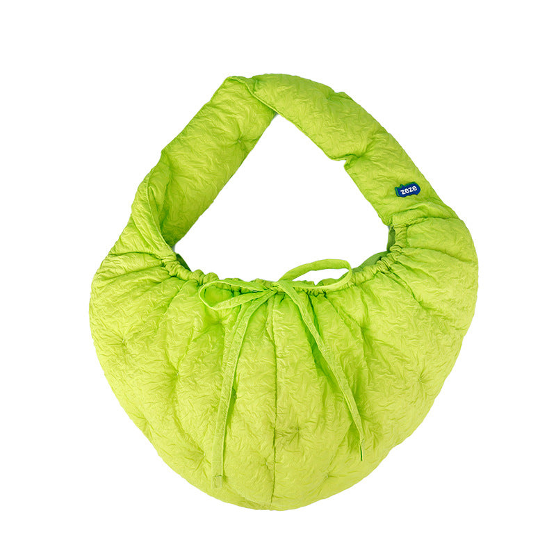Pet Portable Shoulder Diagonal Warm Carrier Bag