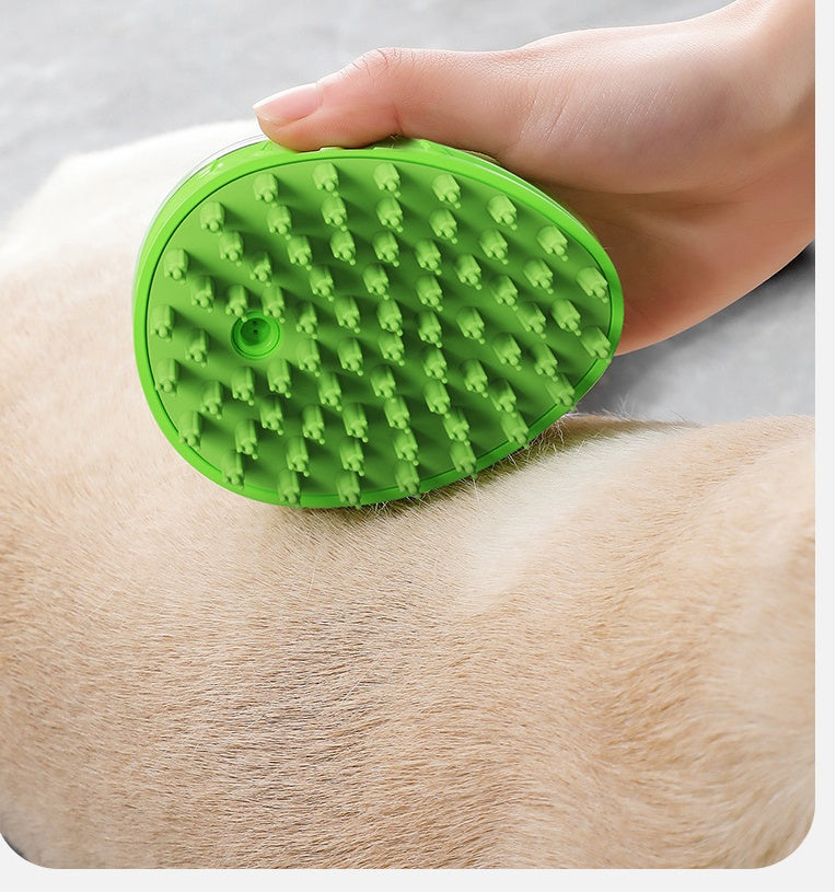 Pet Bath Massage Brush Grooming Scrubber Tool