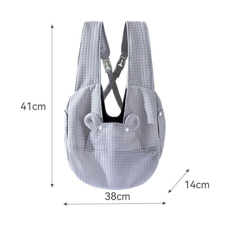 Breathable Pet Carrier Backpack For Outdoor Travel Comfort