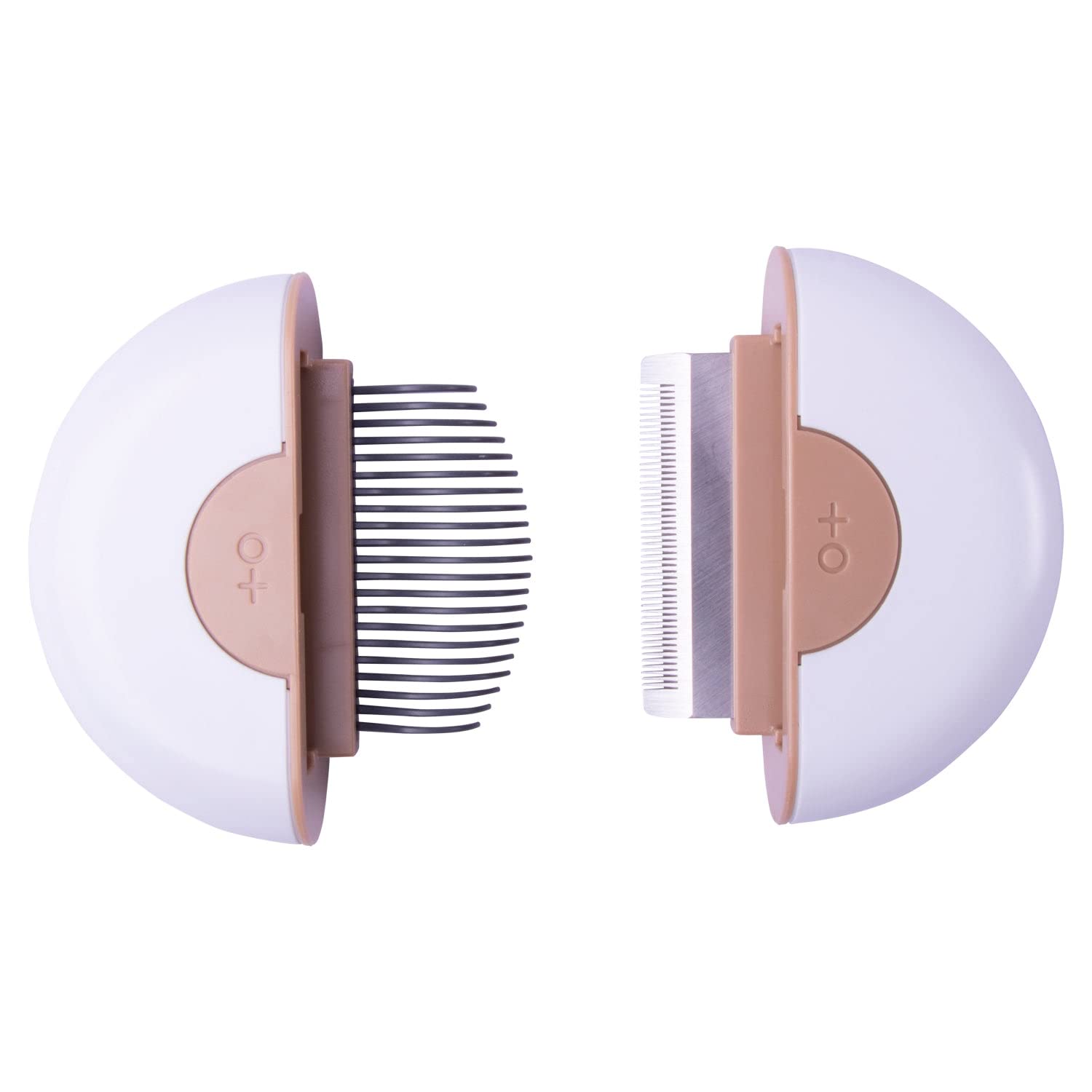 Pet Steel Grooming Comb And Stripping Brush For Matted Hair