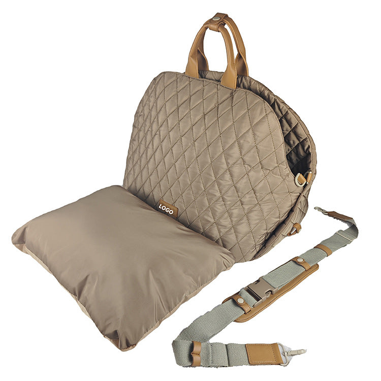 Portable Foldable Pet Carrier Bag For Travel Use