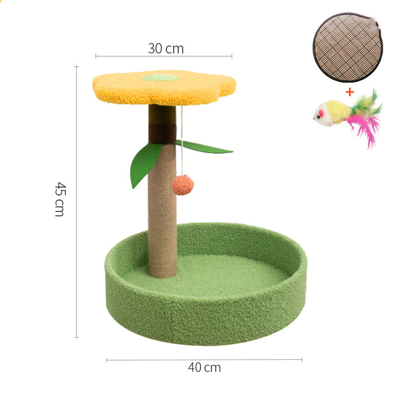 Interactive Pet Claw Grinding And Teasing Toy