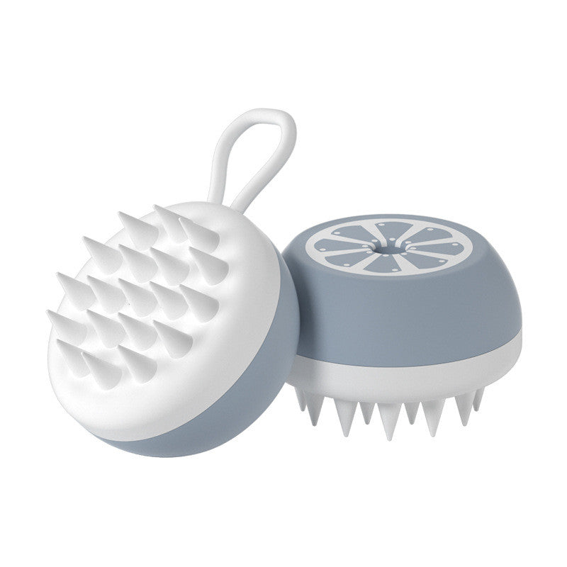 2 In 1 Pet Bath Massage Comb Silicone Grooming Tool