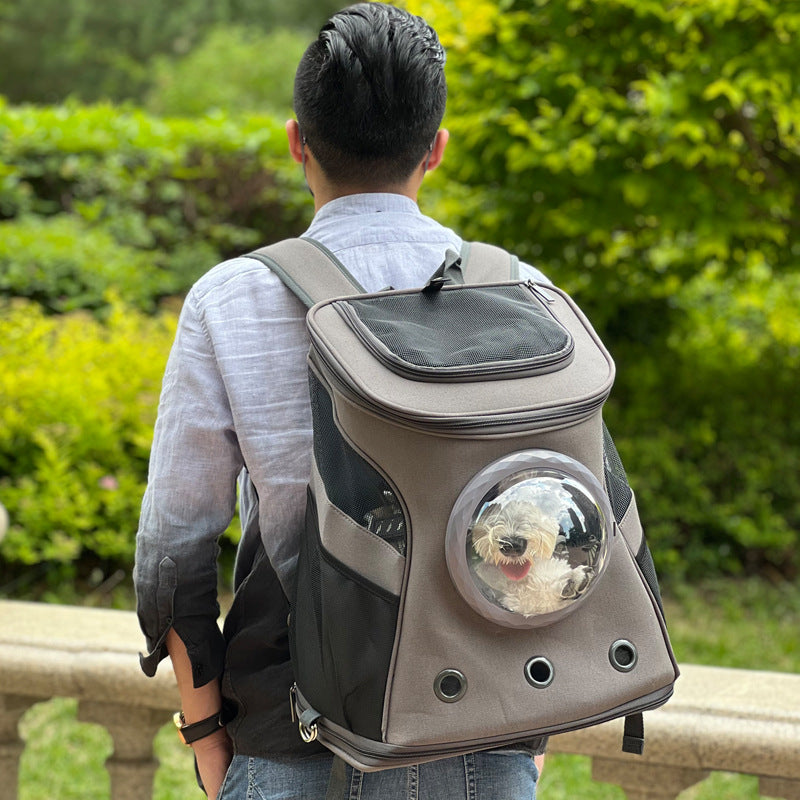 Pet Portable Backpack Style Medium Size Carrier