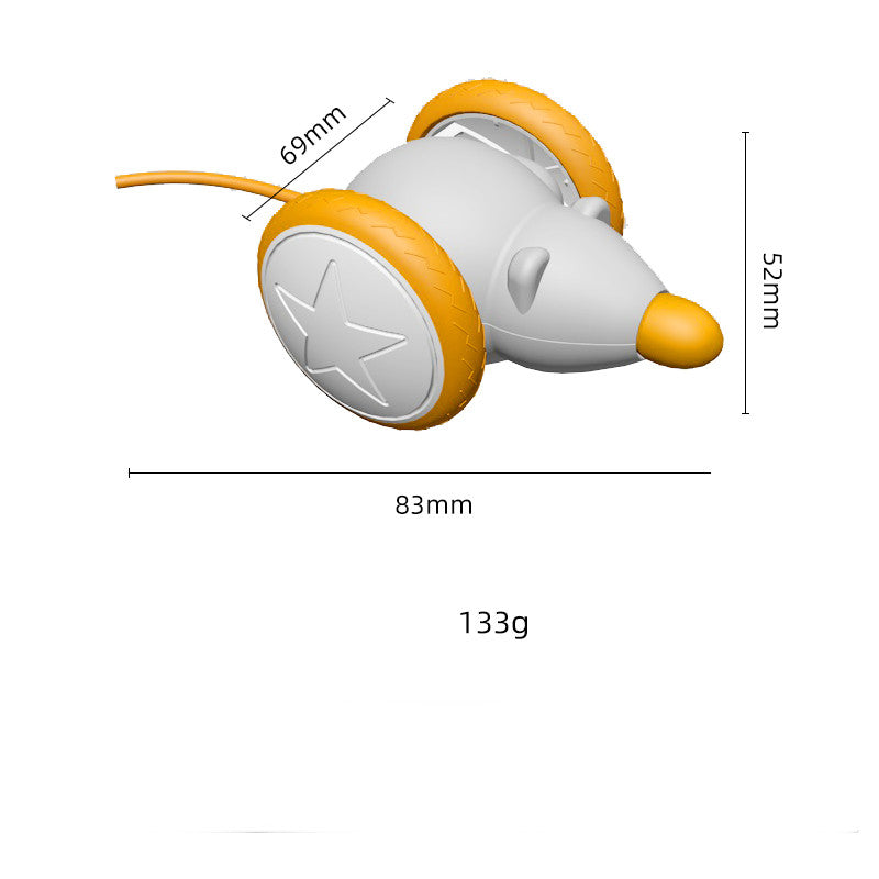 Electric Intelligent Pet Teasing Toy With Rechargeable Design