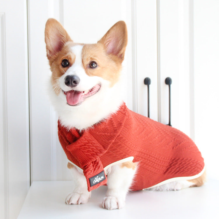 Vintage Twist Pet Sweater Clothing Apparel