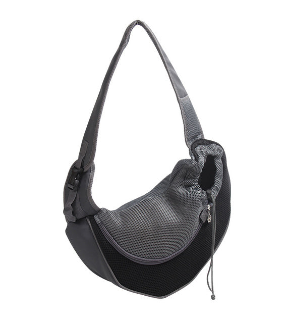 Pet Mesh Oxford Shoulder Travel Carrier Sling Bag