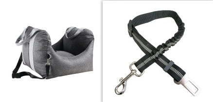 Pet Waterproof Portable Car Seat Carrier Basket Breathable Travel Seat