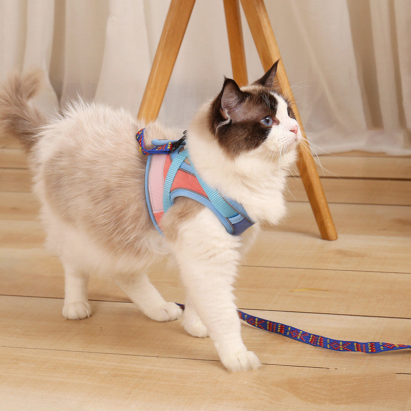 Pet Anti Escape Reflective Harness Leash