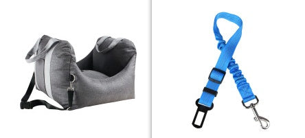 Pet Waterproof Portable Car Seat Carrier Basket Breathable Travel Seat