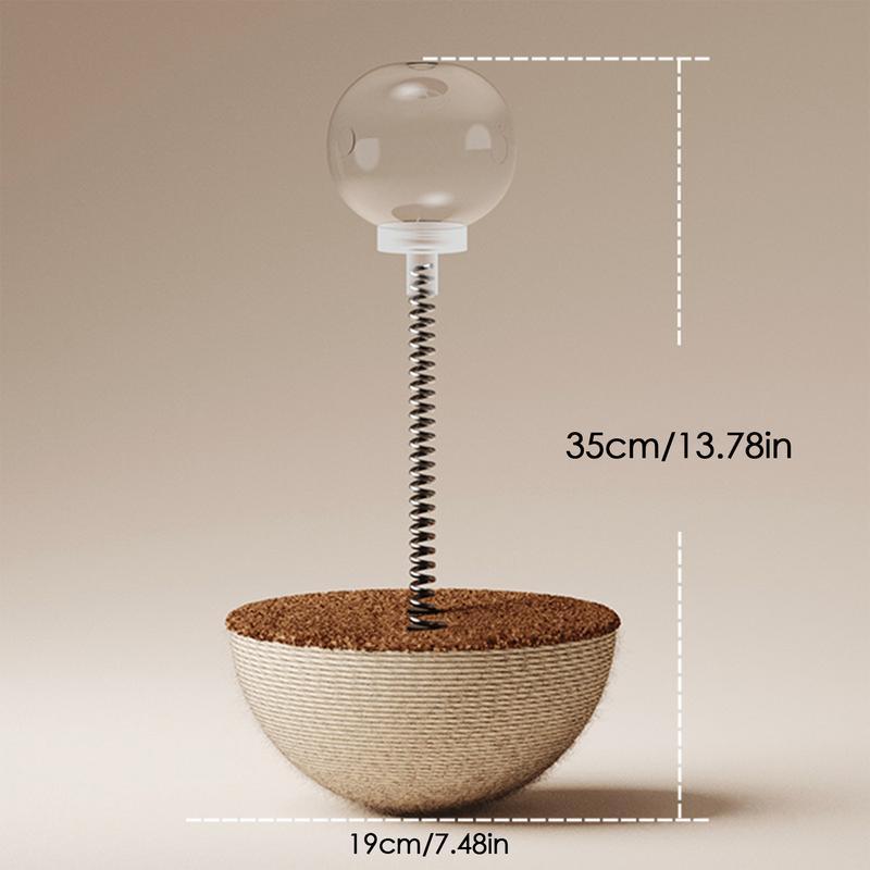 Automatic Balancing Pet Interactive Treat Dispensing Puzzle Ball Toy