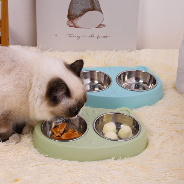 Pet Feeding And Drinking Water Rice Basin Bowl