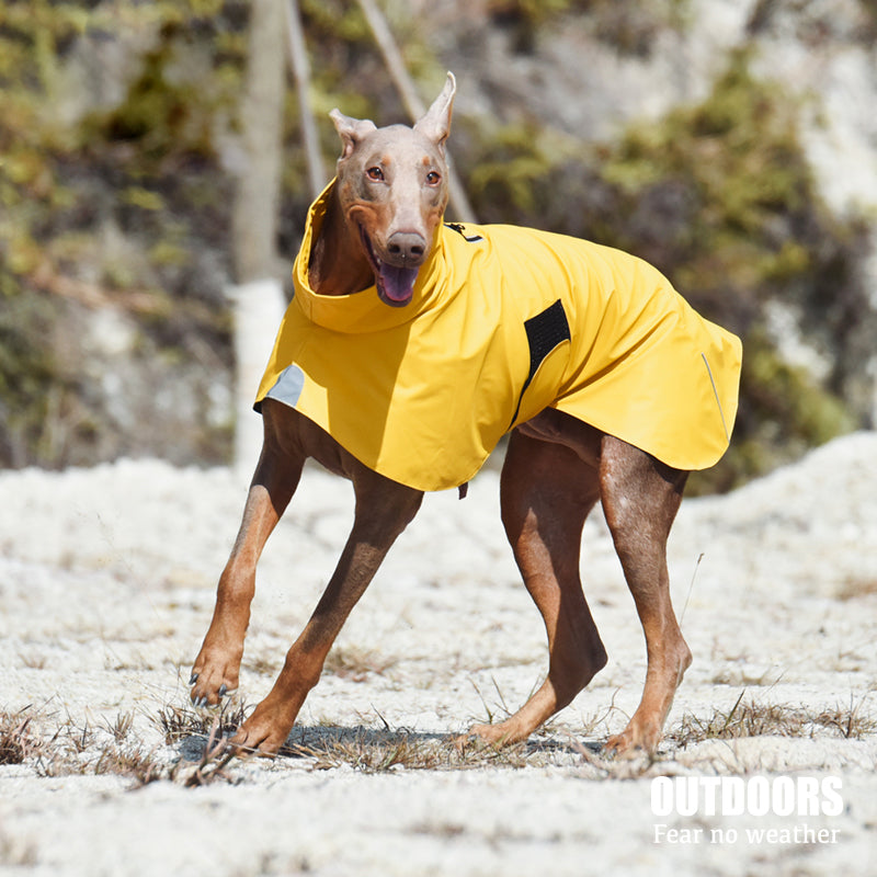 Waterproof Windproof Pet Shell Jacket Raincoat Apparel