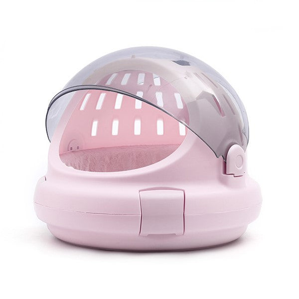 Pet Space Capsule Carrier With Panoramic View And Cushion
