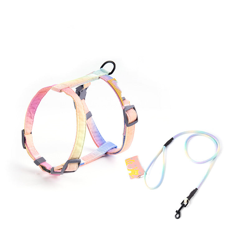 Pet Anti Escape Fashion Harness Leash Set